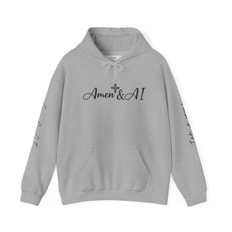 Amen & AI Unisex Heavy Blend™ Hooded Sweatshirt