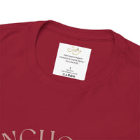 Anchored Faith T-Shirt — "Anchored" Calligraphy with Faith, Hope & Grace