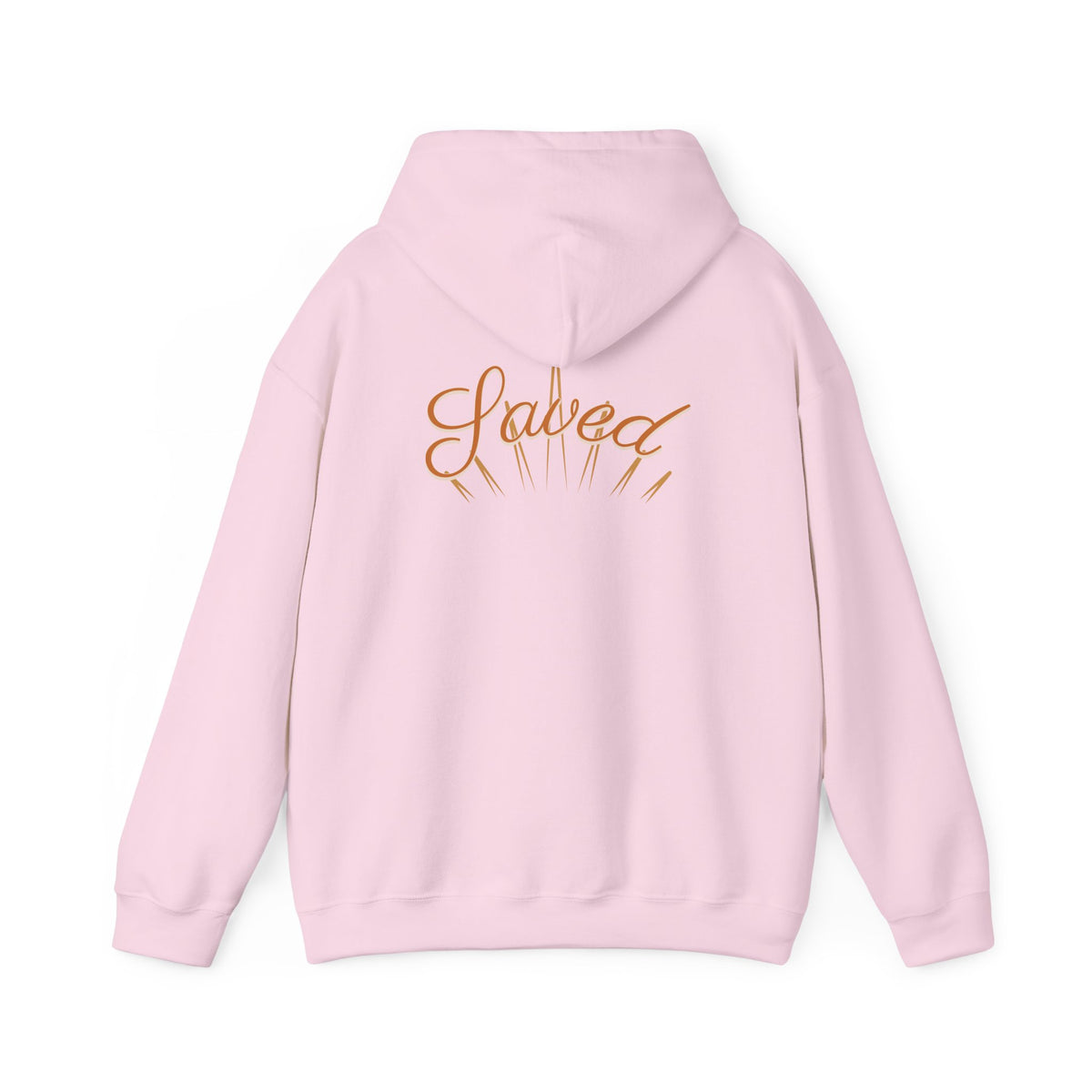 Saved Hoodie — Christian Cross Inspirational Pullover