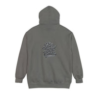 Laptop CEO Hoodie — 'Be Your Own Boss' Graphic Garment-Dyed Hoodie
