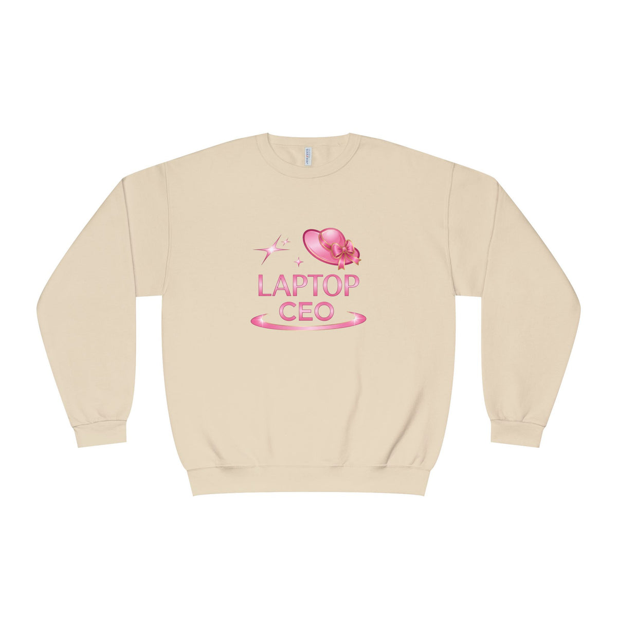 Be Your Own Boss Women’s CEO Sweatshirt — Laptop Boss Crewneck