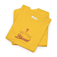 Unisex Blessed Faith T-Shirt — Christian Cross Religious Tee ("Blessed" design)