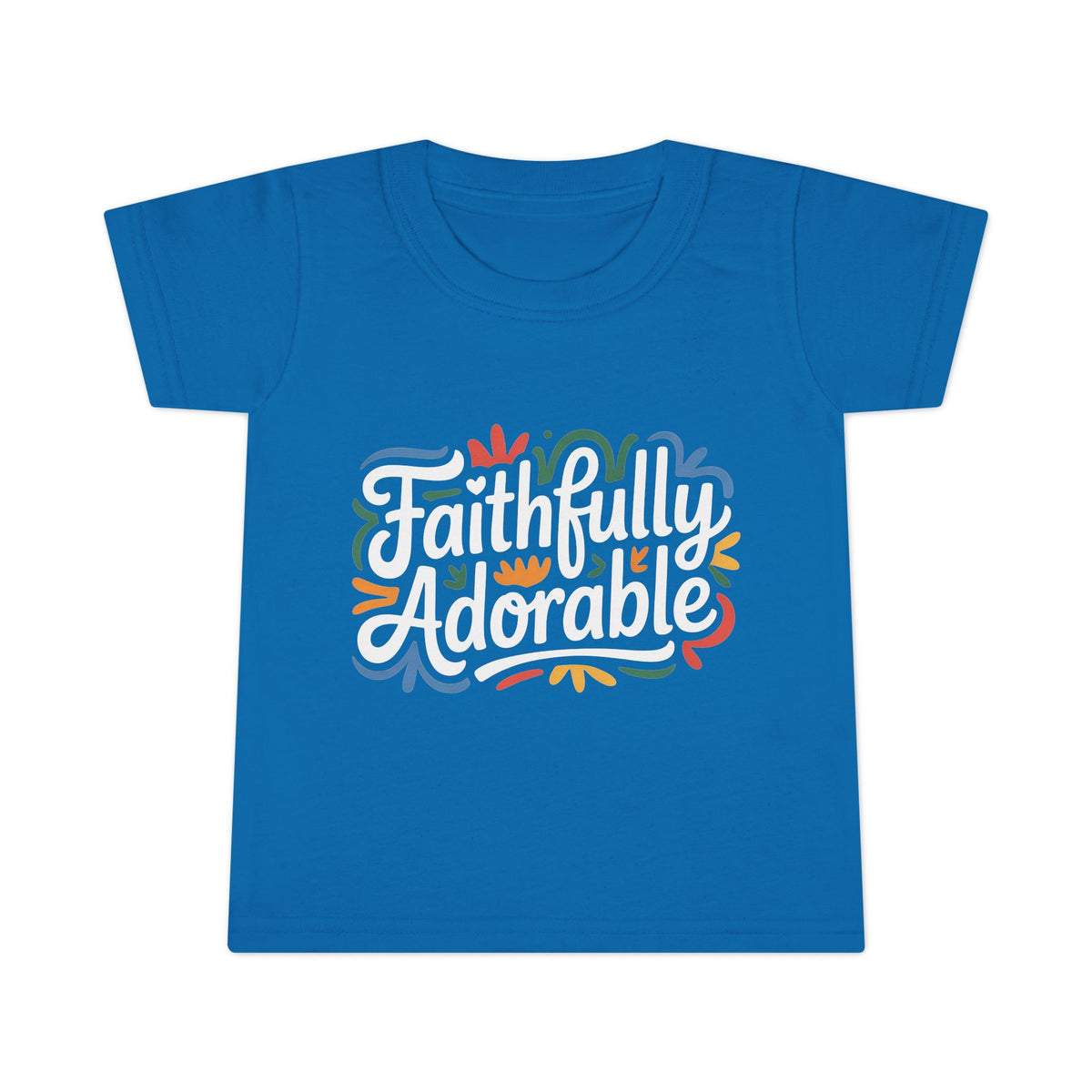 Faithfully Adorable Toddler T-Shirt — Cute Christian Kids Tee