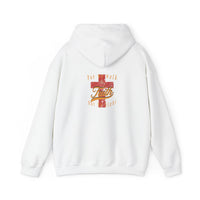 Unisex Blessed Faith Hoodie - 'Walk by Faith' Christian Pullover