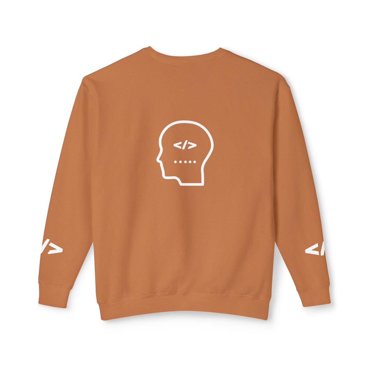 Holy Code Crewneck Sweatshirt — "Divine Purpose" Programmer Graphic