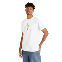 Christian T-Shirt - 'Hope You Can Hold' Gold Cross Tee