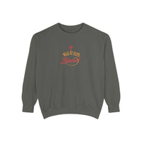 Unisex Blessed Faith Sweatshirt — Christian Cross Pullover