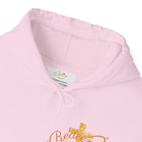 Redeemed Hoodie — Christian Cross Inspirational Pullover