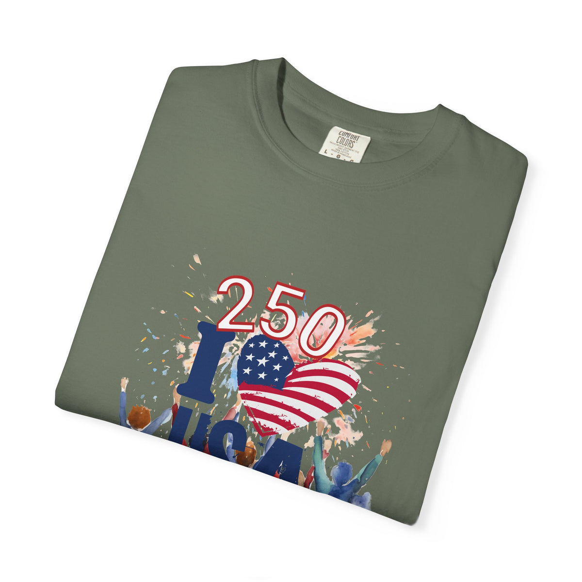 I Love USA 250th Anniversary T-Shirt