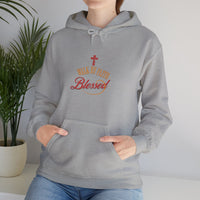 Unisex Blessed Faith Hoodie - 'Walk by Faith' Christian Pullover