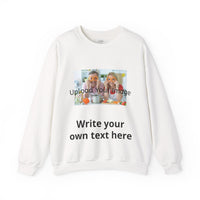 Crewneck Sweatshirt — Custom "Print It Your Way" Graphic Pullover