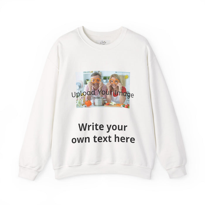Crewneck Sweatshirt — Custom "Print It Your Way" Graphic Pullover