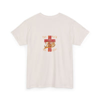 Unisex Blessed Faith T-Shirt — Christian Cross Religious Tee ("Blessed" design)