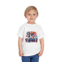 Toddler Tee - USA 250 Patriotic Fireworks 4th of July Shirt