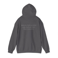 Prayer Is My Power Hoodie — "Before You Check Your Phone Today, Check Your Heart" Christian Hoodie