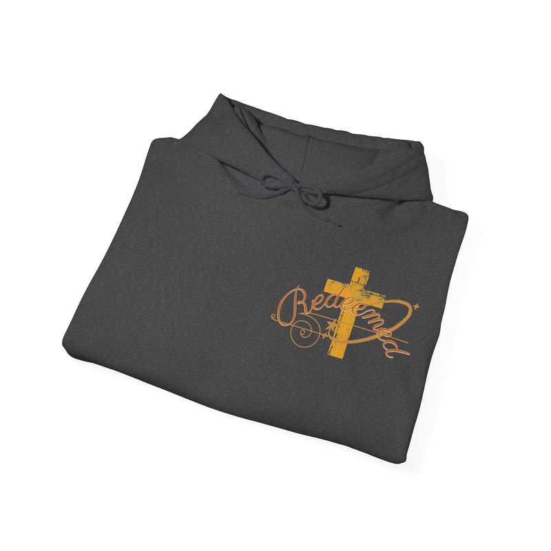 Saved Hoodie — Christian Cross Inspirational Pullover