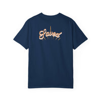 Surfboard Script T-Shirt — 'Salvador' Beach Vibe Graphic Tee