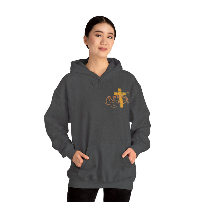 Saved Hoodie — Christian Cross Inspirational Pullover