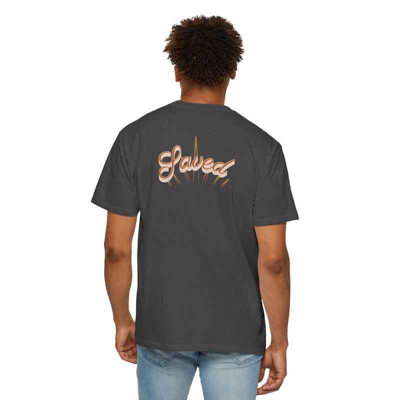 Surfboard Script T-Shirt — 'Salvador' Beach Vibe Graphic Tee