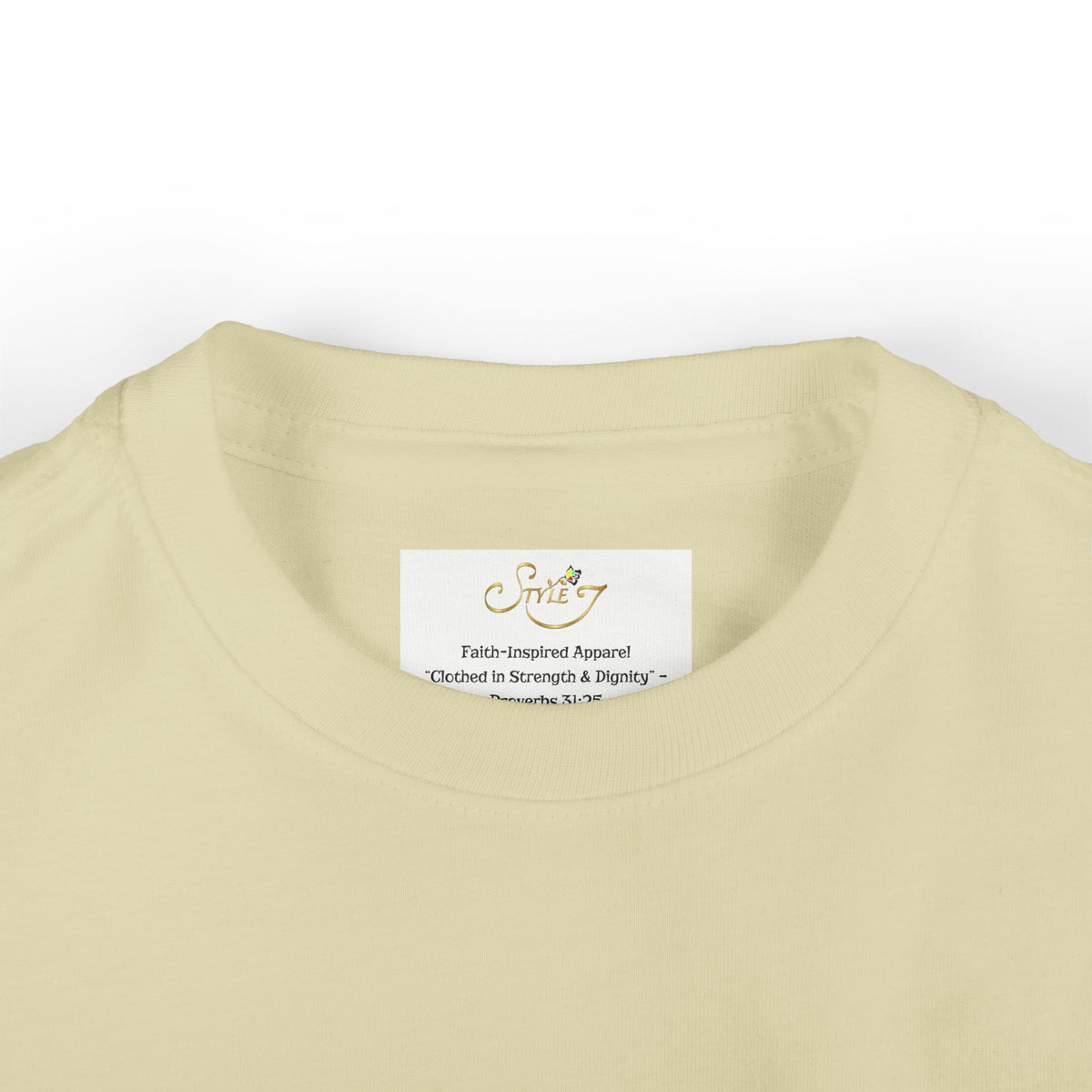 Infant Tee — "JOY: The joy of the Lord is your strength" (Nehemiah 8:10)
