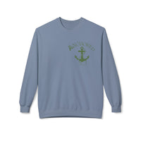 Anchored Crewneck Sweatshirt — Faith, Hope, Grace Inspirational Pullover