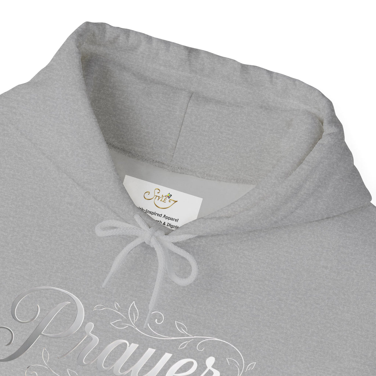 Prayer Is My Power Hoodie — "Before You Check Your Phone Today, Check Your Heart" Christian Hoodie