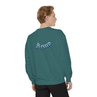 Wear Truth Share Grace Sweatshirt — Christian Cross 'Blessed' Pullover