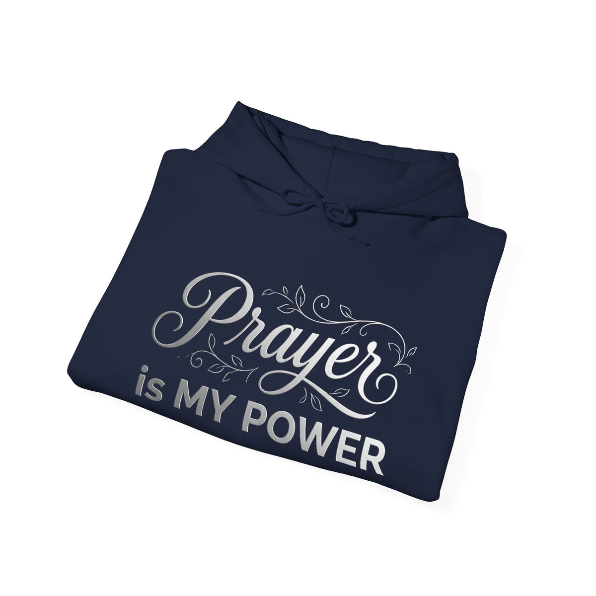 Prayer Is My Power Hoodie — "Before You Check Your Phone Today, Check Your Heart" Christian Hoodie