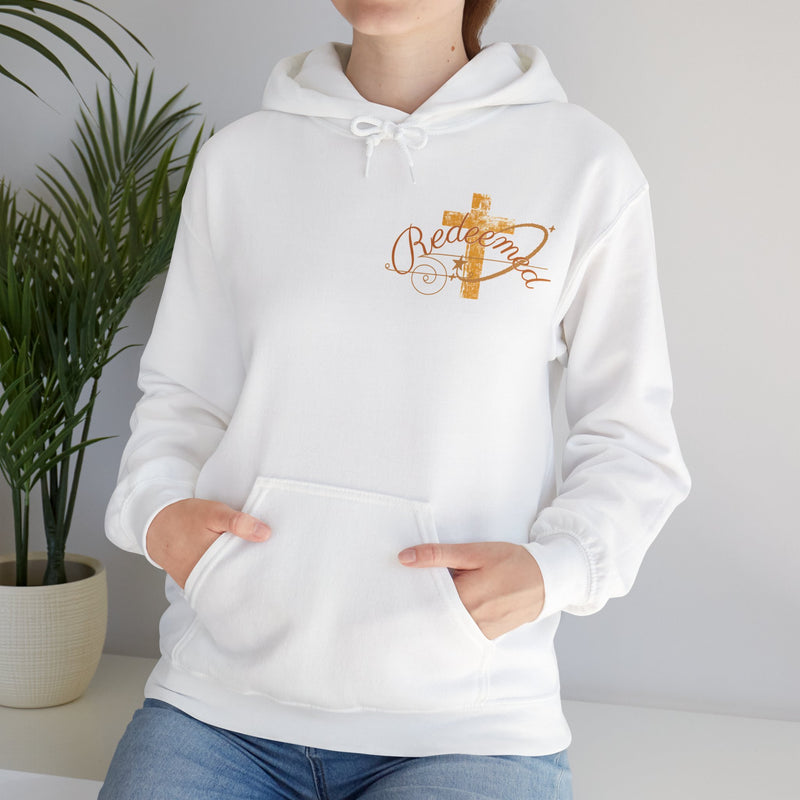 Saved Hoodie — Christian Cross Inspirational Pullover