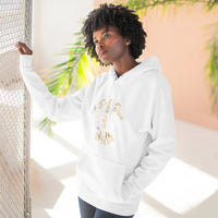 Faith Script Hoodie — "A Daily Dose of Faith" Gold Script Fleece Hoodie