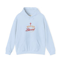 Unisex Blessed Faith Hoodie - 'Walk by Faith' Christian Pullover