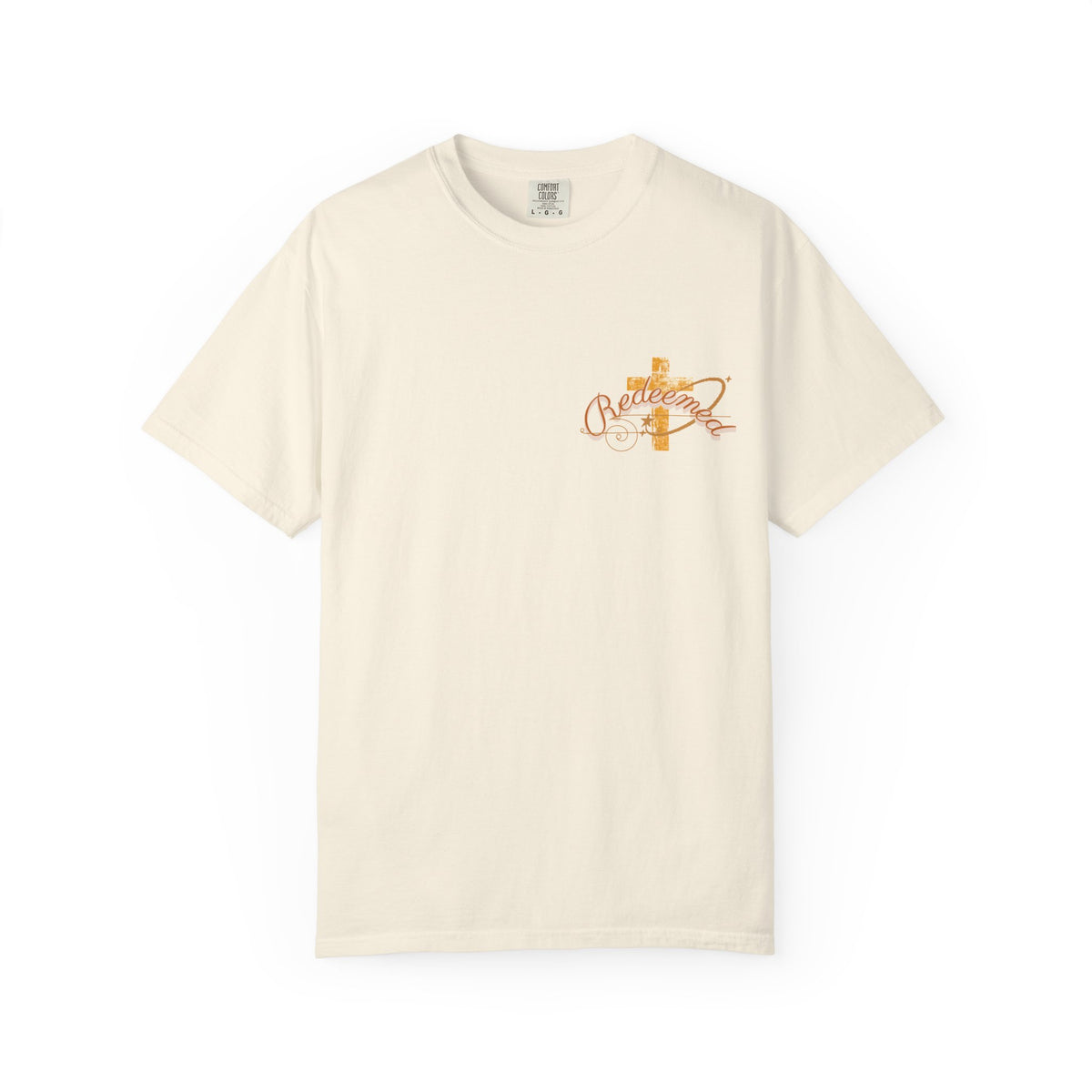 Redeemed Script T-Shirt — 'Salvador' Beach Vibe Graphic Tee