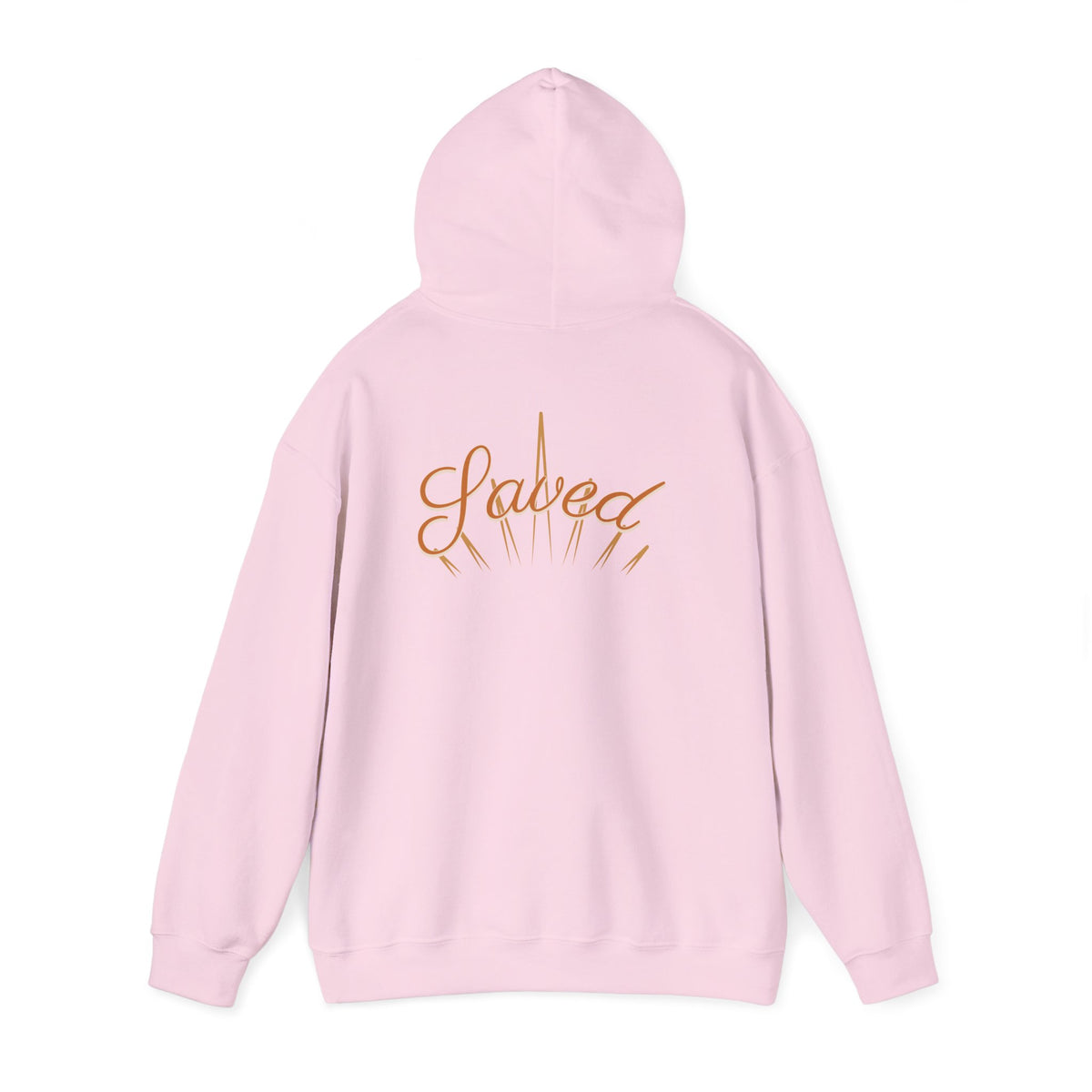 Saved Hoodie — Christian Cross Inspirational Pullover