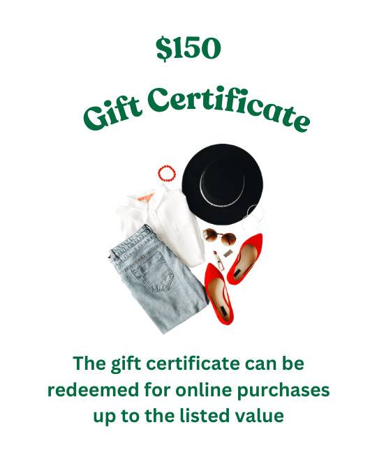 $150 Gift Certificate