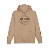 His Word: The Original Code Hoodie — John 1:1 Christian Sweatshirt