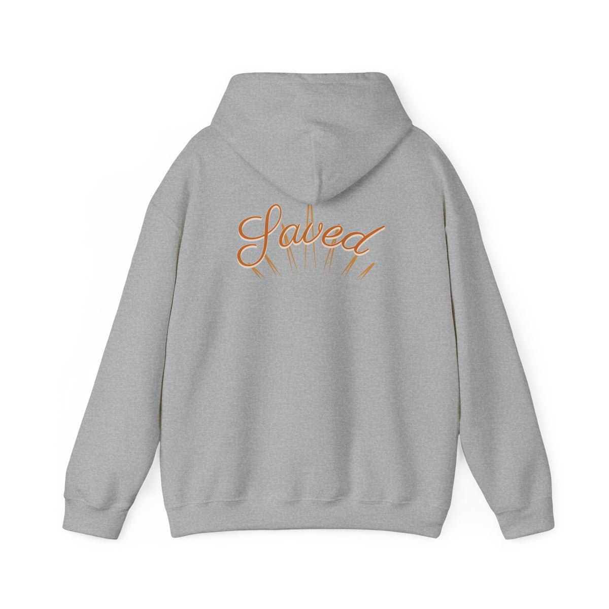 Saved Hoodie — Christian Cross Inspirational Pullover