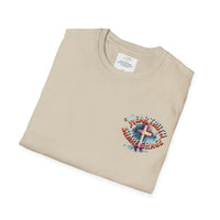 Christian Cross T‑Shirt — "Wear Truth Share Grace" Front & "Blessed" Back
