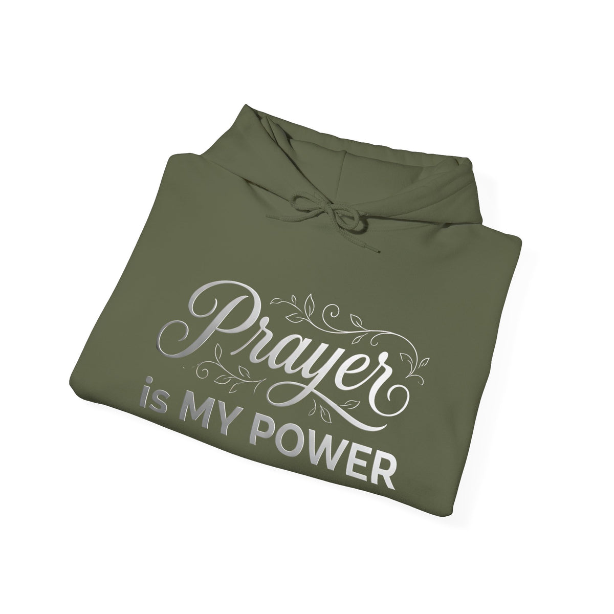 Prayer Is My Power Hoodie — "Before You Check Your Phone Today, Check Your Heart" Christian Hoodie