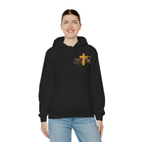 Saved Hoodie — Christian Cross Inspirational Pullover