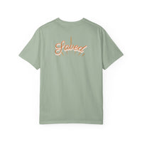 Surfboard Script T-Shirt — 'Salvador' Beach Vibe Graphic Tee