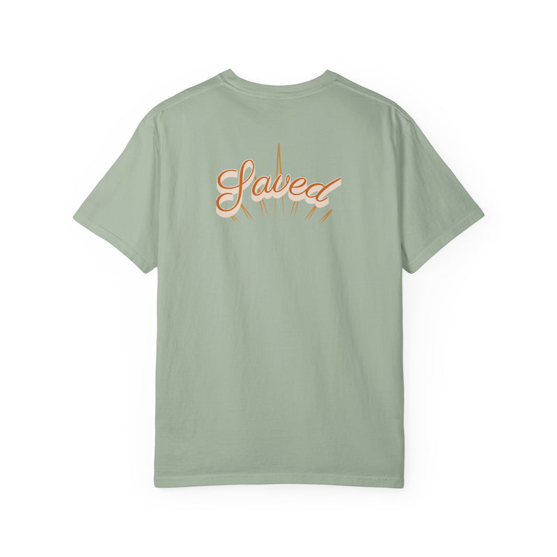 Surfboard Script T-Shirt — 'Salvador' Beach Vibe Graphic Tee