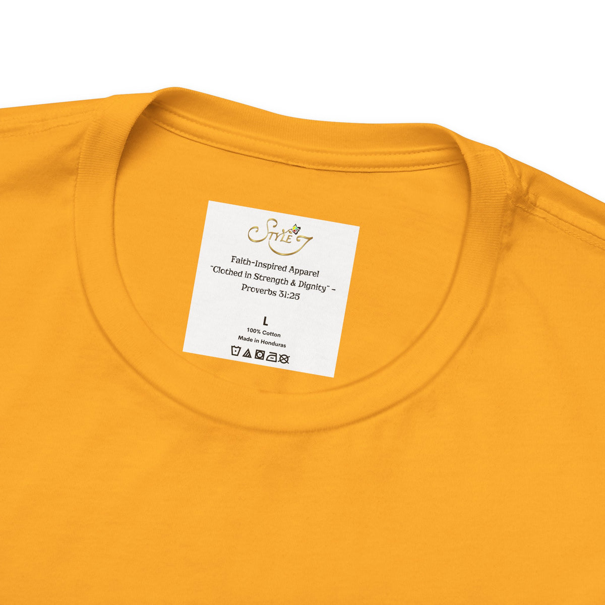 Faith T-Shirt — "God's Promises Never Fail" Christian Tee with Cross & Olive Branch Design