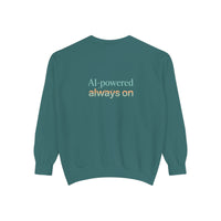 AI-Powered Sweatshirt — "God's Message Multiplied by AI" Crewneck