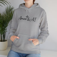 Amen & AI Unisex Heavy Blend™ Hooded Sweatshirt