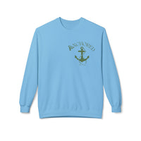 Anchored Crewneck Sweatshirt — Faith, Hope, Grace Inspirational Pullover