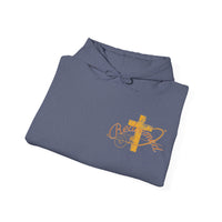 Redeemed Hoodie — Christian Cross Inspirational Pullover