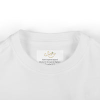 Infant Tee — "JOY: The joy of the Lord is your strength" (Nehemiah 8:10)