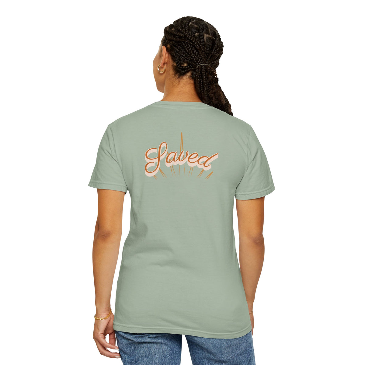 Surfboard Script T-Shirt — 'Salvador' Beach Vibe Graphic Tee