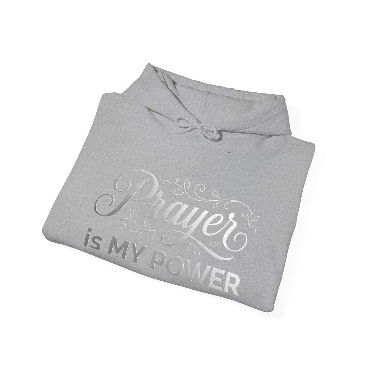 Prayer Is My Power Hoodie — "Before You Check Your Phone Today, Check Your Heart" Christian Hoodie