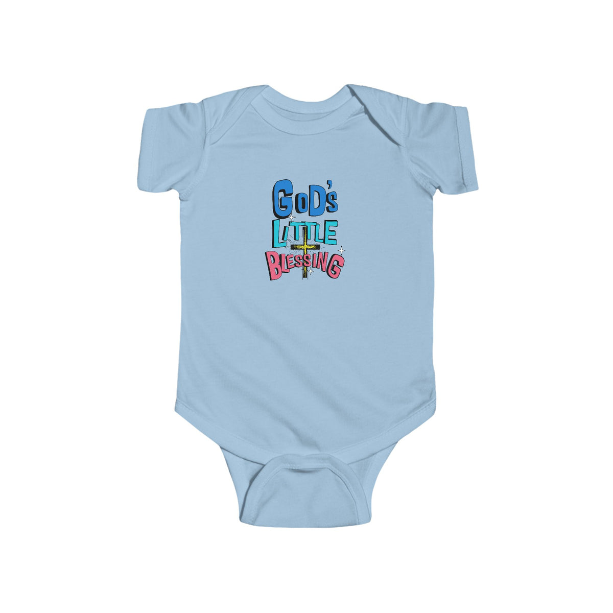 Baby Bodysuit "God's Little Blessing" – Cute Christian Infant Onesie